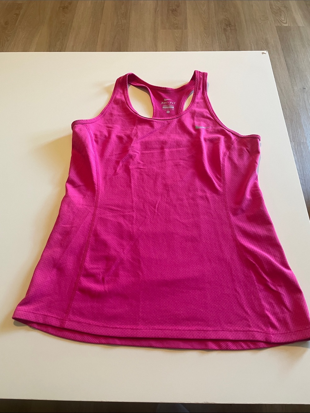 Nike Pink Racerback Dri-FIT Tank Top